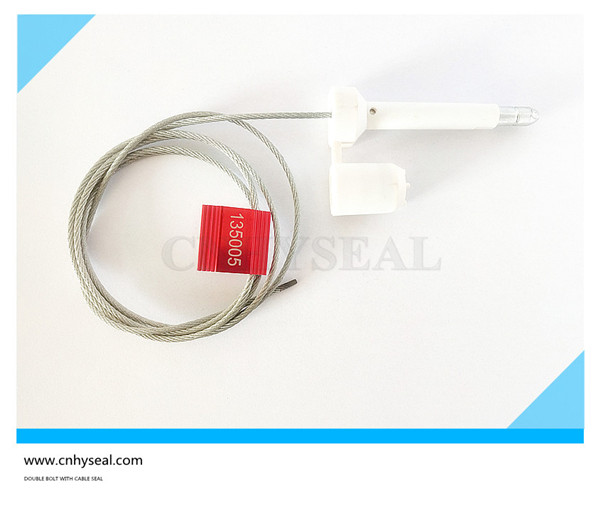 Double bolt and cable seal CH136